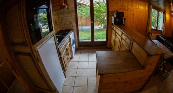 kitchen facilites apartment morzine central
