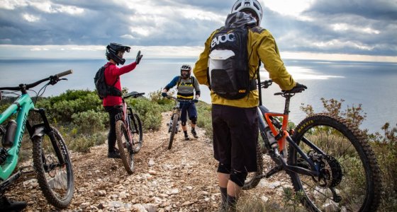 The best guides in Finale Ligure work with MTB Beds