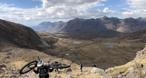 Torridon hike a bike adventure