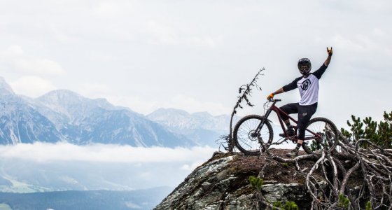 Enduro riding in Austria - MTB Beds