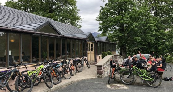 Scotland mountain biking adventure