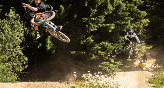 super morzine trail bikes