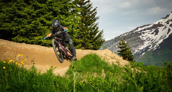 Family bike rental Morzine