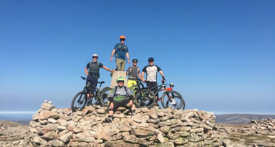 Scotland mountain biking adventure