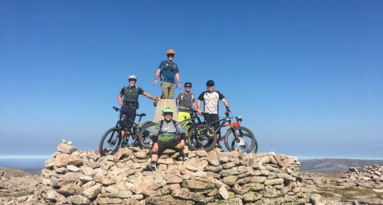 Scotland mountain biking adventure