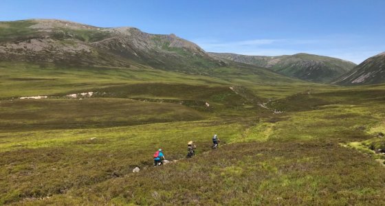 cairngorms singletrack descent