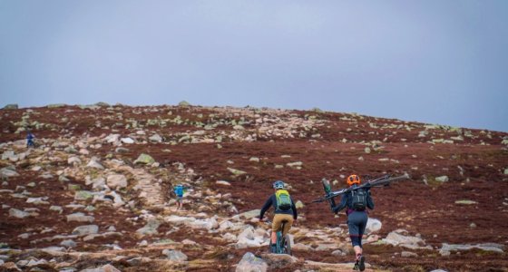 cairngorms hike a bike