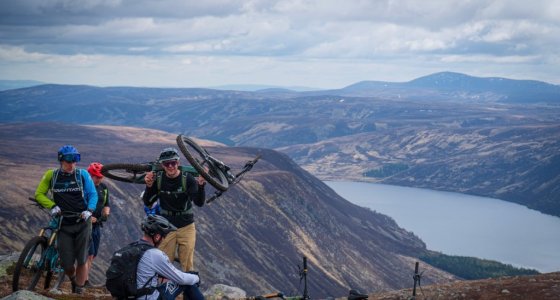 cairngorms hike a bike