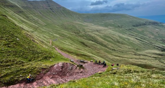 brecon beacons e-mtb tour