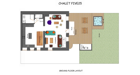 Chalet Five25 Floorplan
