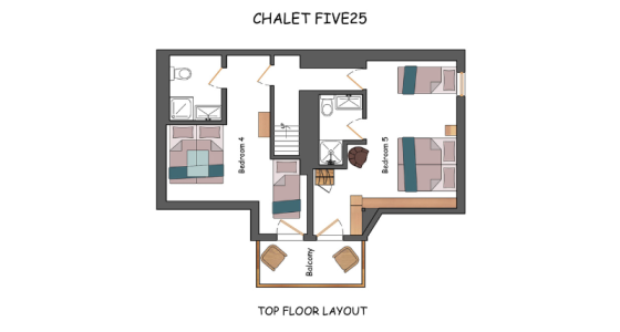 Chalet Five25 Floorplan