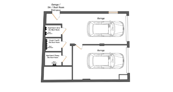 Chalet Five25 Floorplan