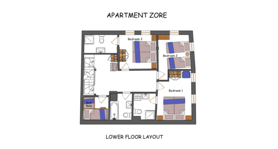 Apartment Zore Floorplan