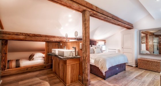 high end MTB accommodation Morzine