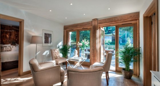 high end MTB accommodation Morzine