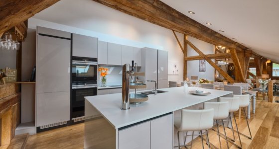 high end MTB accommodation Morzine