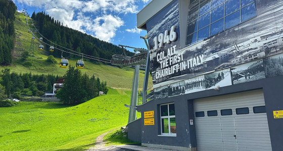 Dolomites mtb lift