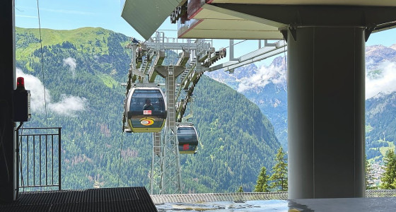 Dolomites mtb lifts