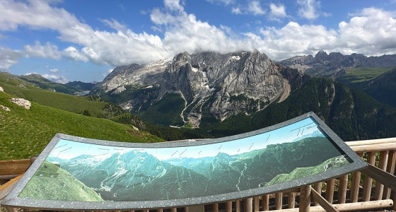 Dolomites mtb views
