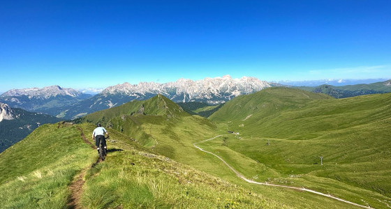 Dolomites mtb trail