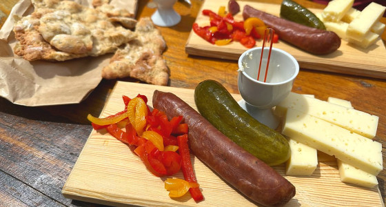 Dolomites mtb food