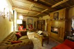 fireplace aosta mtb accommodation