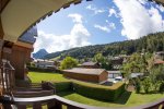 mtb friendly accom balcony morzine