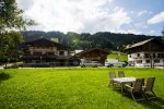 garden in morzine summer holiday rental