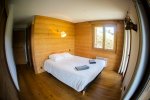 double bed in morzine family holiday