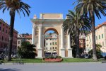 Finale Ligure town square