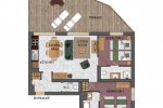 L'Aiglon Floor Plan Morzine MTB apartment