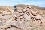 happy mountain bikers in the cairngorms