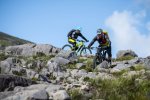 riding rocky boulders in scotland