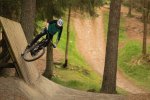 glentress bike park wall ride