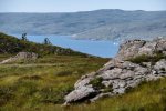 epic descent to the loch in torridon