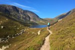 epic single track descent in scotland