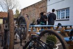 Specialized E-bike post ride beers