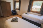 Twin room in self catered morzine ski accommodation