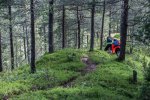 slovenia mtb ridge line