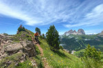 Dolomites mtb ridgeline