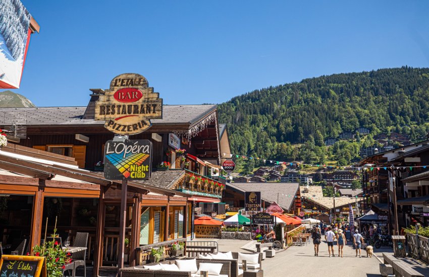 Whats on in Morzine Town Centre